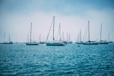 Ships at sea during the day
